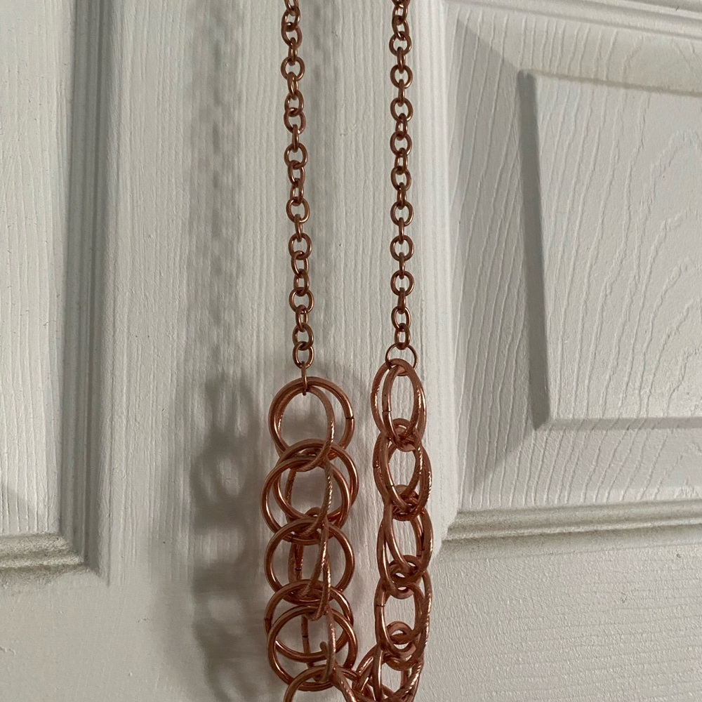Rose-gold Tone Chain Necklace